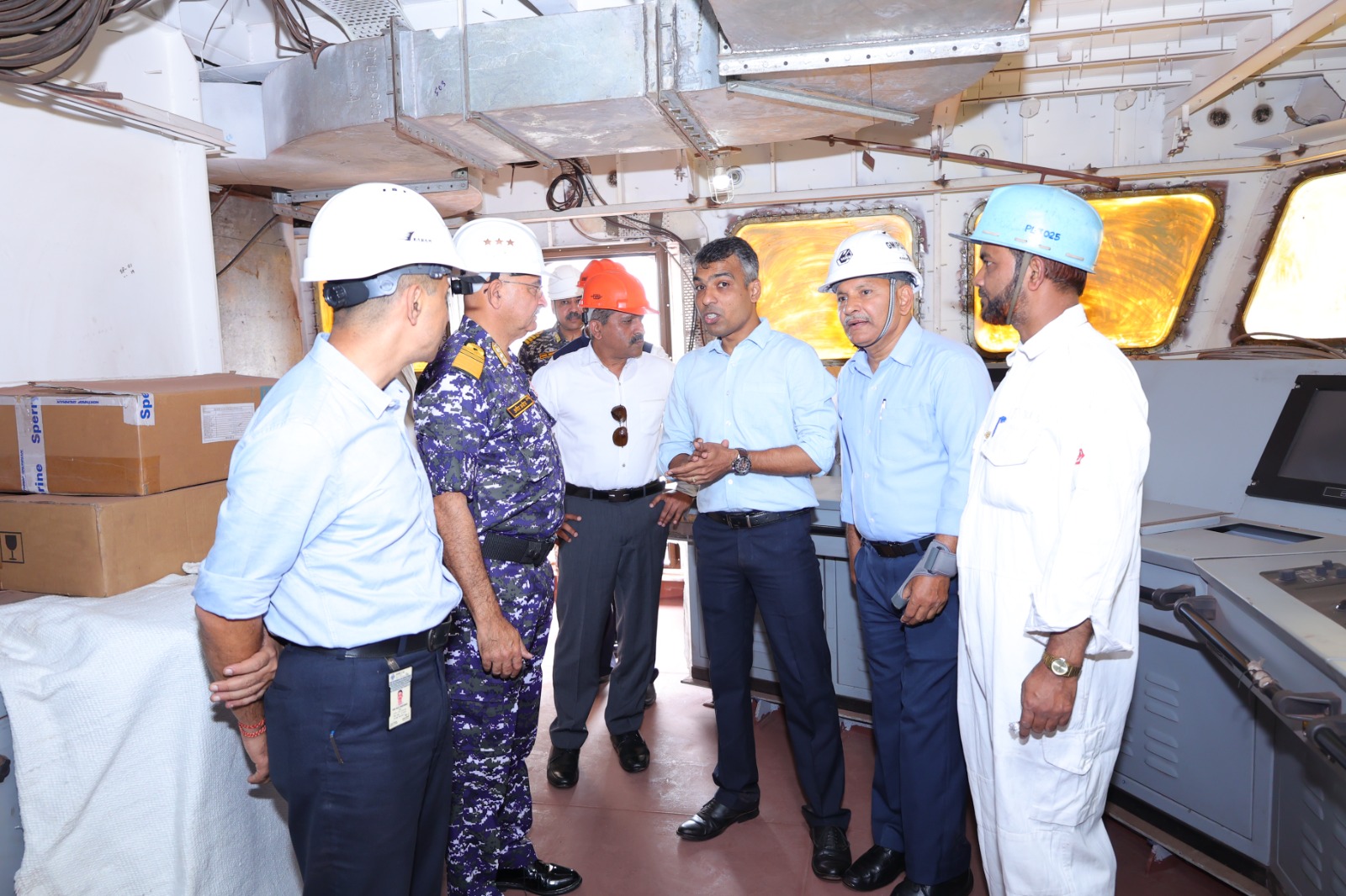 Visit of Vice Admiral Adhir Arora, AVSM, NM, Chief Hydrographer on 17 Feb 23